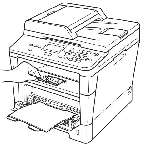 BROTHER DCP-8110DN - Chargement de papier dans le bac multifonction (bac MF) - 4