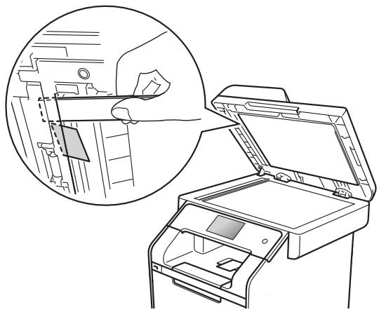 BROTHER MFC-L8650CDW - Retrait des petits documents coincés dans le chargeur - 1