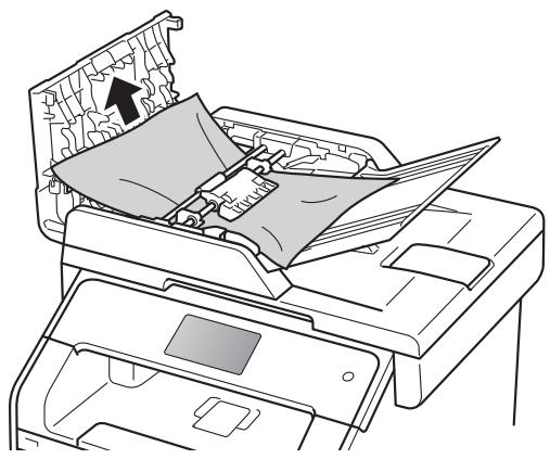 BROTHER MFC-L8650CDW - Le document est coincé dans la partie supérieure du chargeur - 1