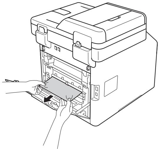 BROTHER MFC-L8650CDW - Le papier est coincé à l'arrière de l'appareil - 4