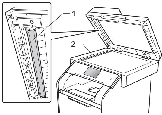 BROTHER MFC-L8650CDW - Nettoyage de la vitre du scanner - 3