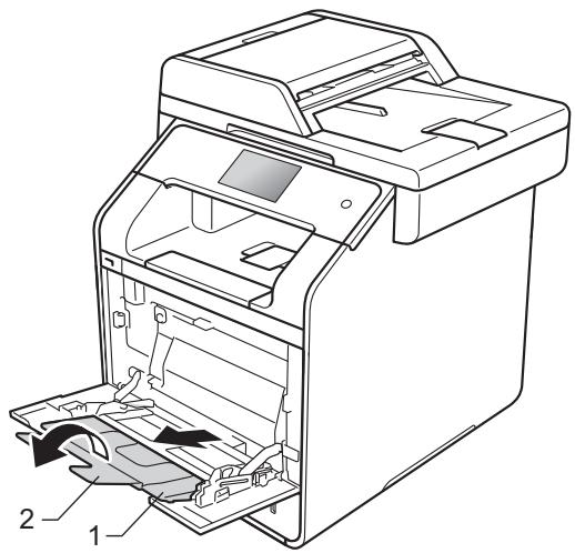 BROTHER MFC-L8650CDW - Chargement de papier dans le bac universel (bac U) - 2