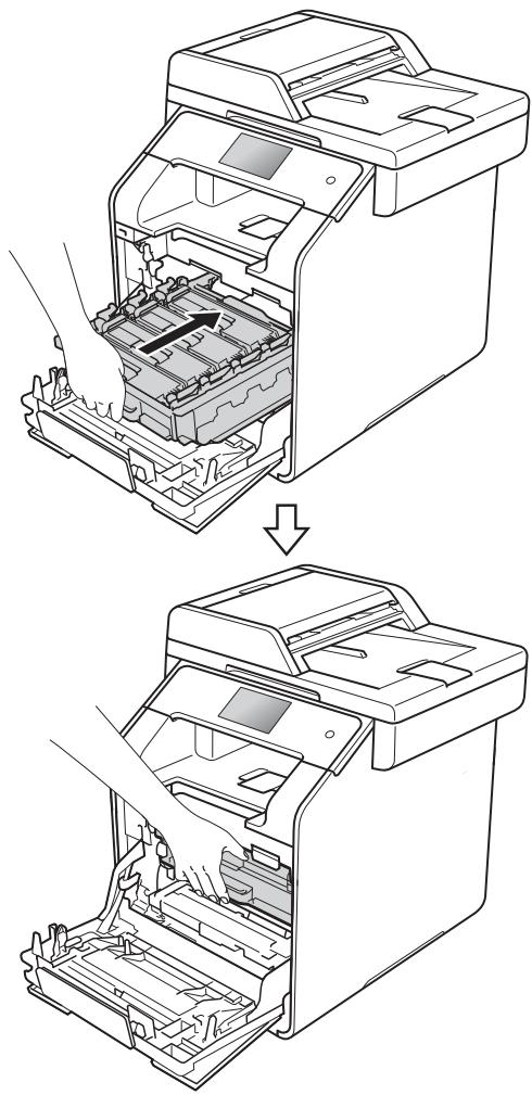 BROTHER MFC-L8650CDW - Nettoyage des fenêtres du scanner laser - 9
