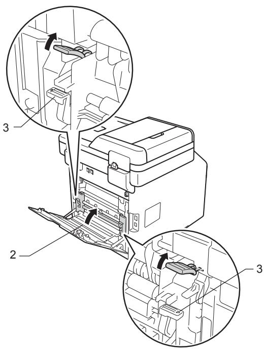 BROTHER MFC-L8650CDW - Le papier est coincé à l'arrière de l'appareil - 5