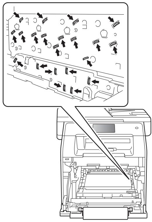 BROTHER MFC-L8650CDW - Remplacement de la courroie - 4