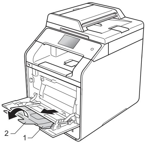 BROTHER DCP-L8450CDW - Impression sur du papier épais, desétiquettes et des enveloppés depuis lebac U - 7