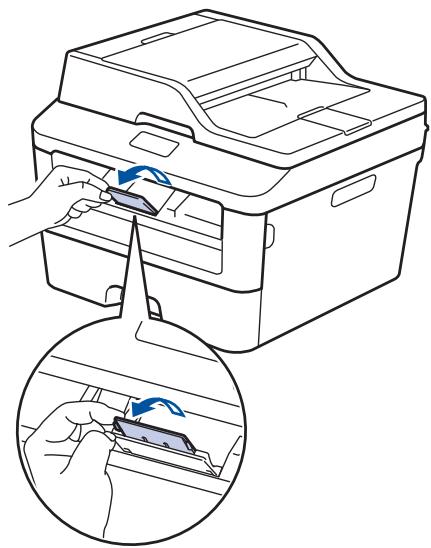 BROTHER MFC-L2700DN - Impression sur du papier ordinaire, du papier fin, du papier recyclé ou du papier de qualité supérieure en utilisant la fente d'alimentation manuelle - 1