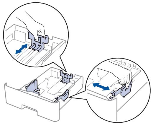 BROTHER MFC-L5700DN, MFC-L5750DW - Charger du papier dans le bac à papier - 2