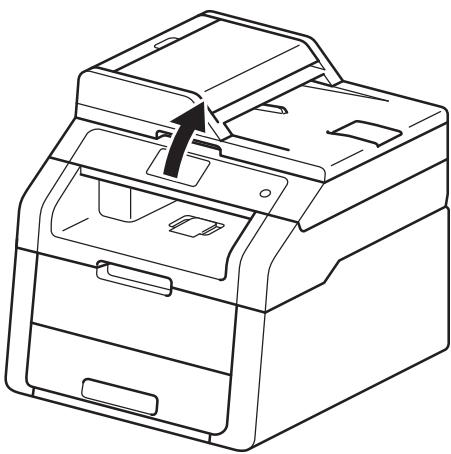 BROTHER DCP-9015CDW - Le papier est coincé au niveau du bac de sortie papier. - 1