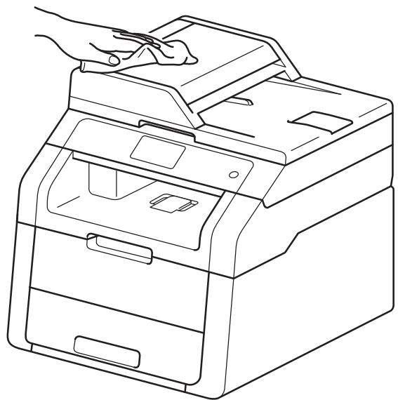 BROTHER DCP-9015CDW - Nettoyage de l'extérieur de l'appareil - 1