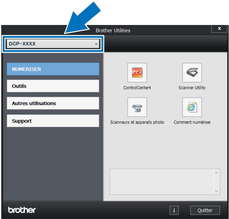 BROTHER DCP-9015CDW - Accès aux utilitaires (windows® 8) - 2