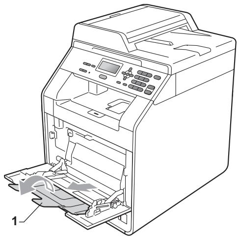 BROTHER DCP-9055CDN - Chargement de papier dans le bac multifonction (bac MF) - 2