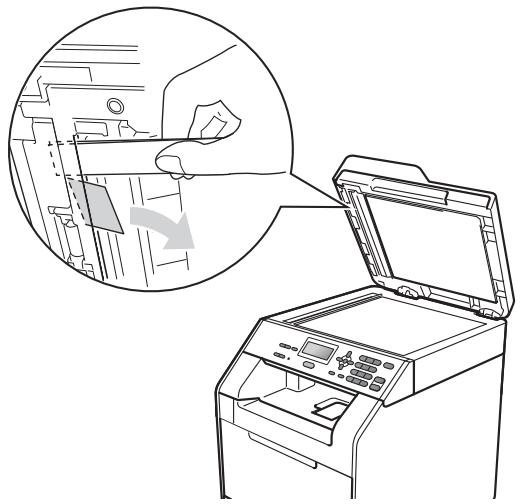 BROTHER DCP-9055CDN - Retrait des petits documents coincés dans le chargeur - 1