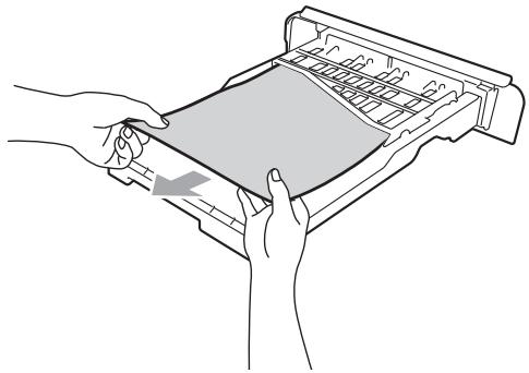 BROTHER DCP-9055CDN - Le papier est coincé sous le bac à papier 1 - 5