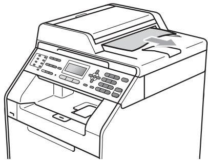 BROTHER MFC-9460CDN - Le document est coincé au niveau du bac de sortie - 1