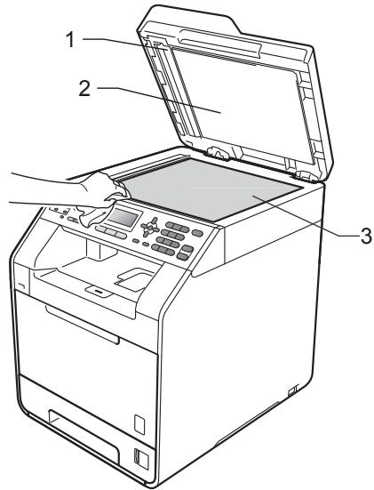 BROTHER MFC-9460CDN - Nettoyage de la vitre du scanner - 2