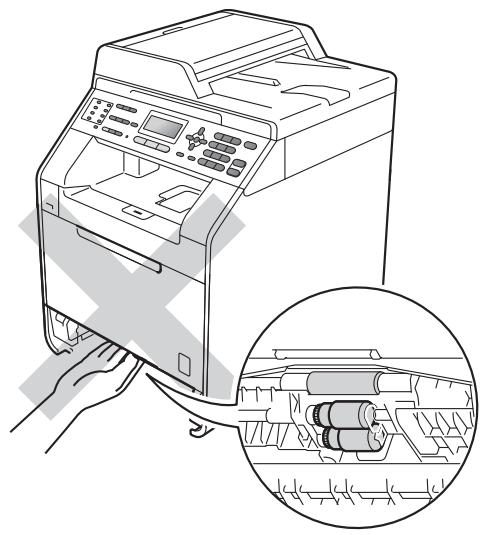 BROTHER MFC-9460CDN - Le papier est coincé dans le bac à papier 1 ou 2 - 3