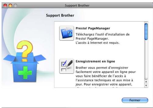 BROTHER MFC-9970CDW - Accès au soutien brother (macintosh) - 1