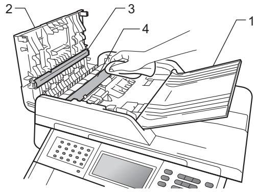 BROTHER MFC-9970CDW - Nettoyage de la vitre du scanner - 1