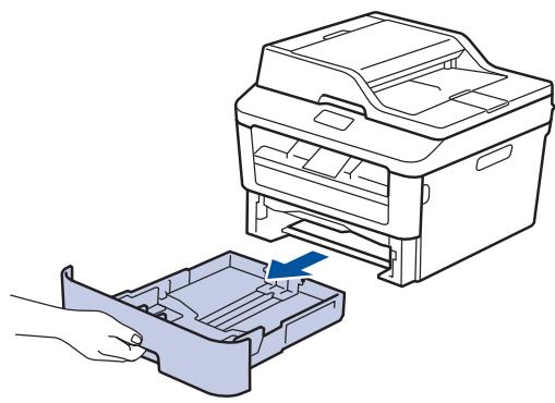 BROTHER DCP-L2560DW - Charger du papier et imprimer à partir du bac à papier - 1