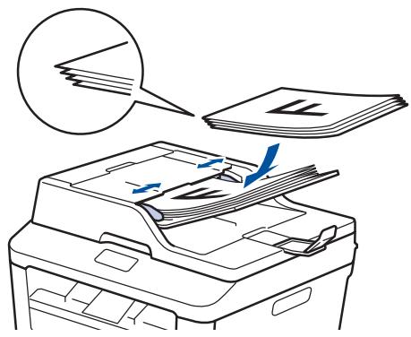 BROTHER DCP-L2560DW - Copier un document - 1