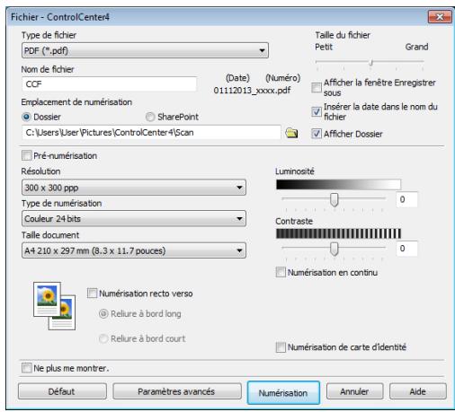 BROTHER DCP-L2560DW - Cliquez sur le bouton Fichier. - 1
