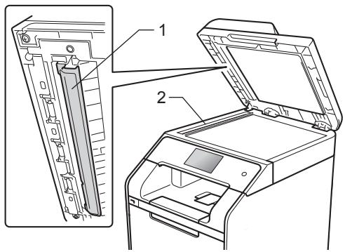 BROTHER DCP-L8400CDN - Nettoyage de la vitre du scanner - 3