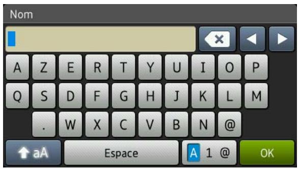 BROTHER DCP-L8400CDN - Saisie de texte - 1