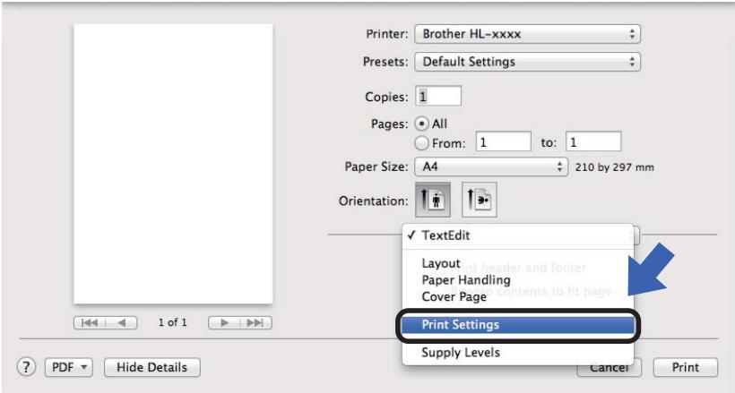 BROTHER HL-L1210W - Choosing printing options - 1