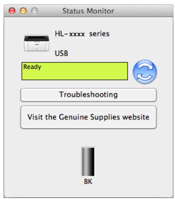 BROTHER HL-L1210W - Updating the machine's status - 1