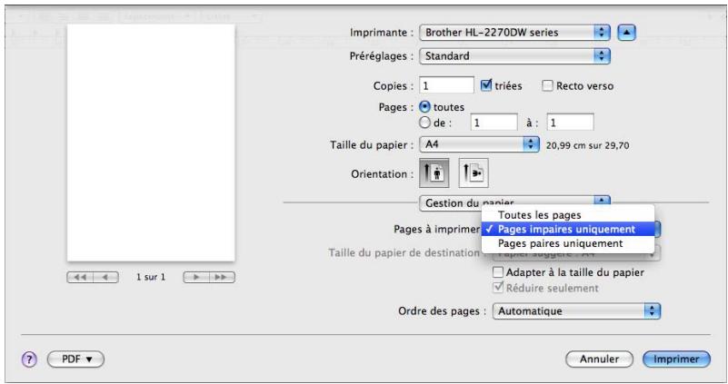 BROTHER HL 2250 DN - Impression recto-verso manuelle - 2