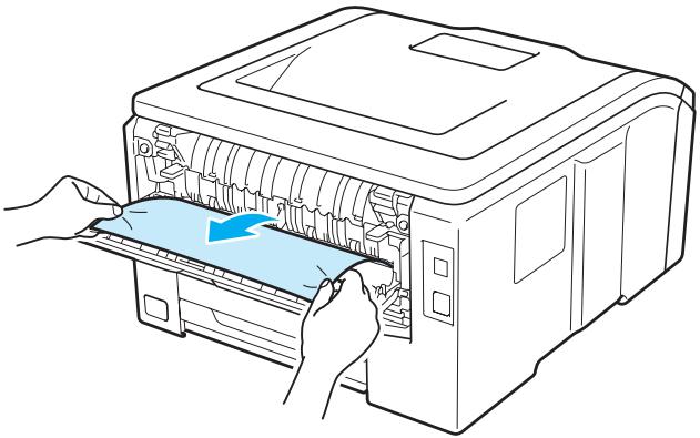 BROTHER HL 3040 CN, HL-3040CN - Bourrage arrière (bourrage papier derrière le capot arrière) - 3