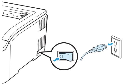 BROTHER HL 3040 CN, HL-3040CN - Nettoyage du rouleau d'entraînement du papier - 1