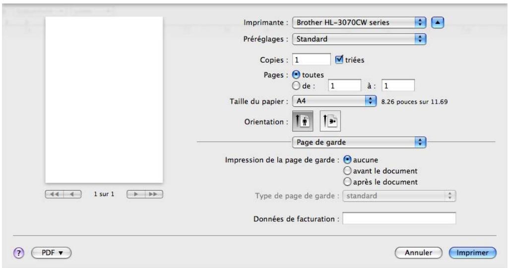 BROTHER HL-3070CW - Page de garde - 1