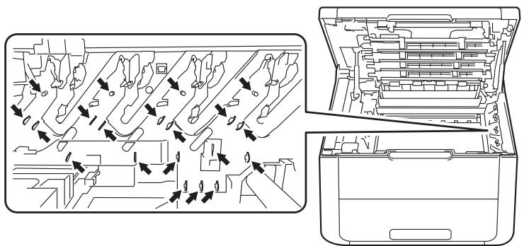 BROTHER HL-3140CW - Remplacement du bac de récupération de toner usagé - 3