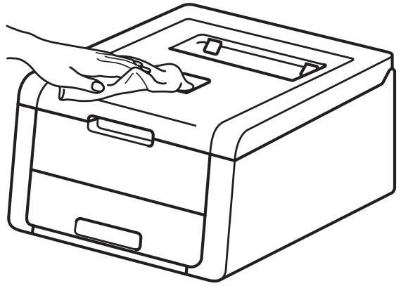 BROTHER HL-3150CW - Nettoyage de l'extérieur de l'appareil - 1