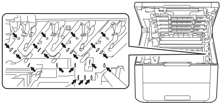 BROTHER HL-3150CW - Remplacement du conteneur de toner usé - 3
