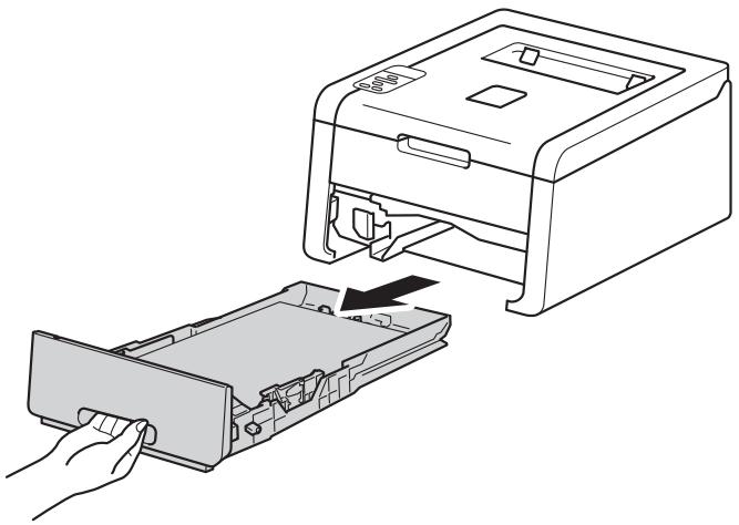 BROTHER HL-3150CW - Papier coincé dans le bac à papier - 1