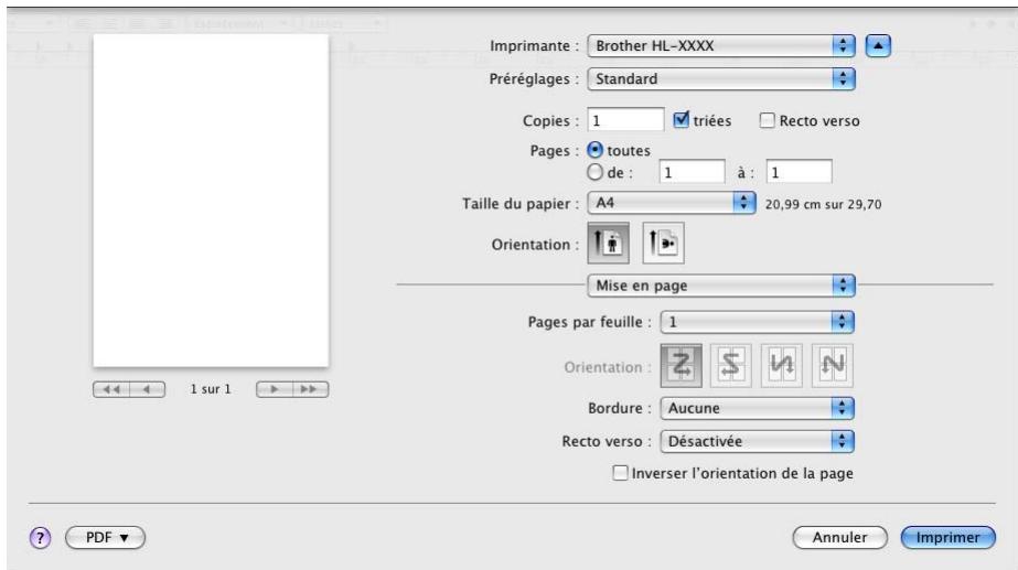 BROTHER HL-4570CDWT - Mise en page - 1