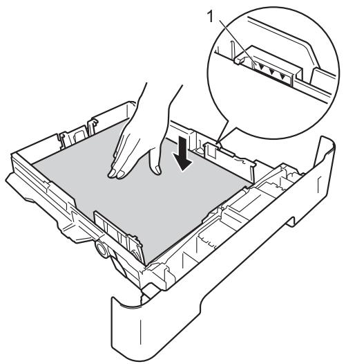 BROTHER HL-5450DN - Chargement de papier dans le bac à papier standard et dans le bac inférieur en option - 4