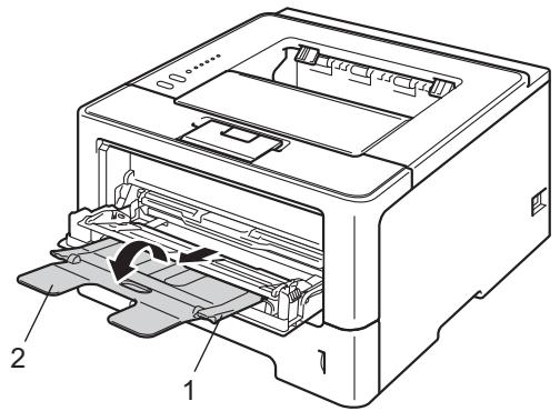 BROTHER HL-5450DN - Chargement de papier dans le bac universel - 2