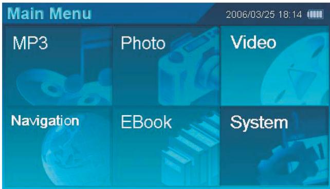 LOGICOM SG358 - Menu Principal (Main Menu) - 2
