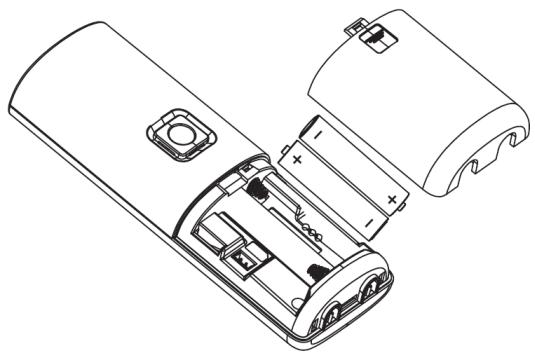 LOGICOM GT 200 - Installation des batteries rechargeables - 1