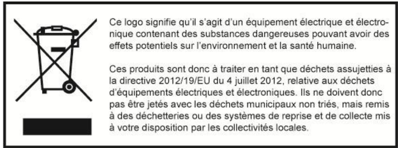 LOGICOM SOLY 305T - 14-6 Consignes de mise au rebut de l'appareil - 1