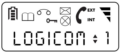LOGICOM RIVA 800 - 1-5 L'écran du combiné - 1