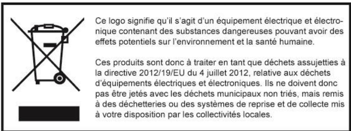 LOGICOM LILA 155T - - Consigne de mise au rebut de l'appareil - 1