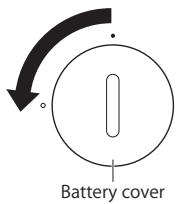APPLE UNIVERSAL DOCK - To replace the battery: - 1