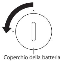 APPLE UNIVERSAL DOCK - Per sostituire la batteria: - 1