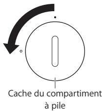 APPLE UNIVERSAL DOCK - Pour remplacer la pile : - 1