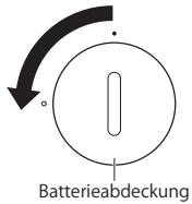 APPLE UNIVERSAL DOCK - Gehen Sie wie folgt vor, um die Batterie zu wechseln: - 1
